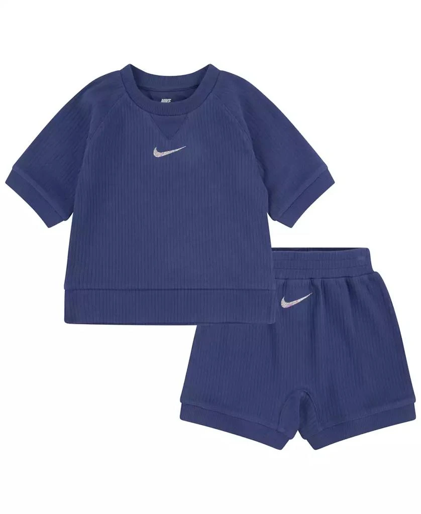 商品NIKE|Baby Boys or Girls Readyset Short, 2-Piece Set,价格¥259,第1张图片