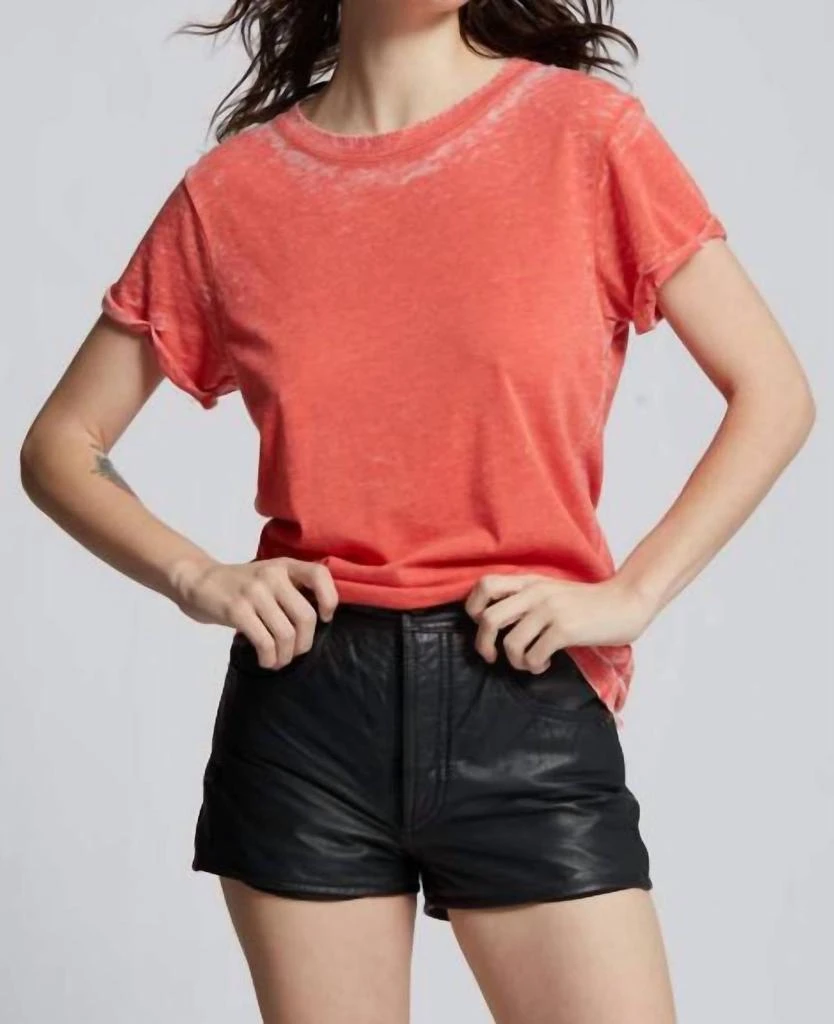 商品Recycled Karma|Distressed Tee In Paprika,价格¥307,第1张图片