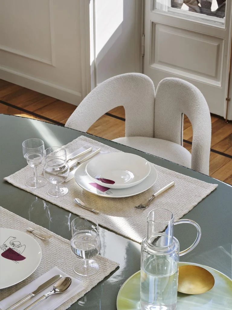 商品CASSINA|Set Of 2 Service Prunier Plates,价格¥1271,第1张图片