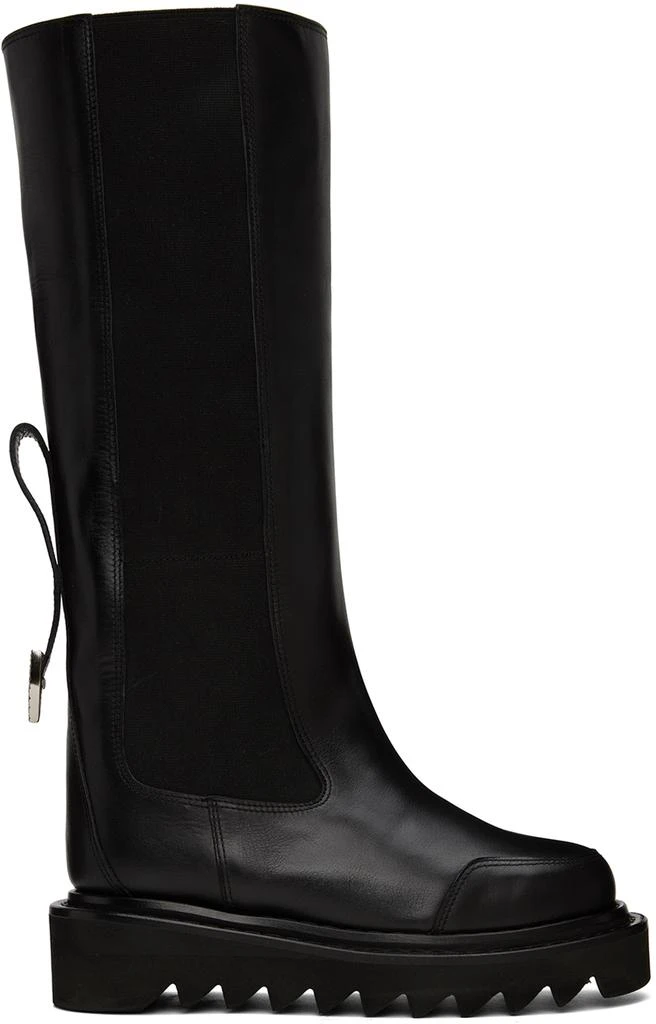 商品Toga Pulla|Black Platform Tall Boots,价格¥995,第1张图片