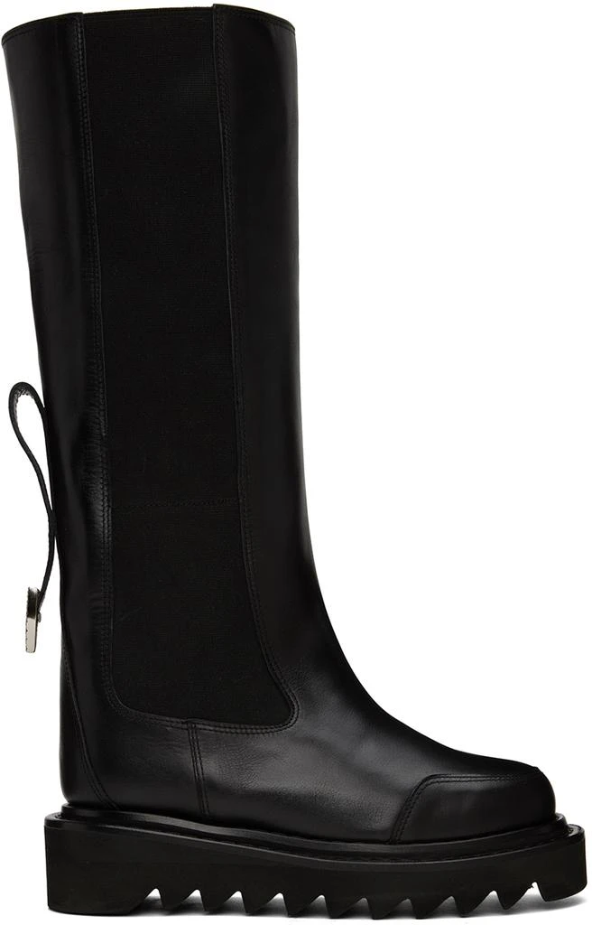 商品Toga Pulla|Black Platform Tall Boots,价格¥1063,第1张图片