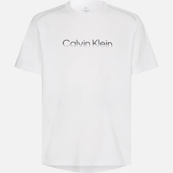 商品Calvin Klein|Calvin Klein Performance Men's Logo T-Shirt - White - S,价格¥140,第1张图片详细描述