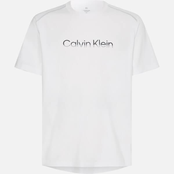 商品Calvin Klein|Calvin Klein Performance Men's Logo T-Shirt - White - S,价格¥410,第3张图片详细描述