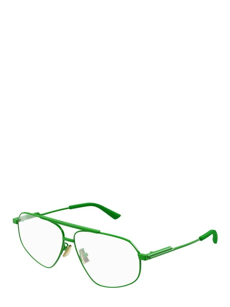 商品Bottega Veneta|Bottega Veneta Eyewear Aviator Frame Glasses,价格¥1854,第2张图片详细描述