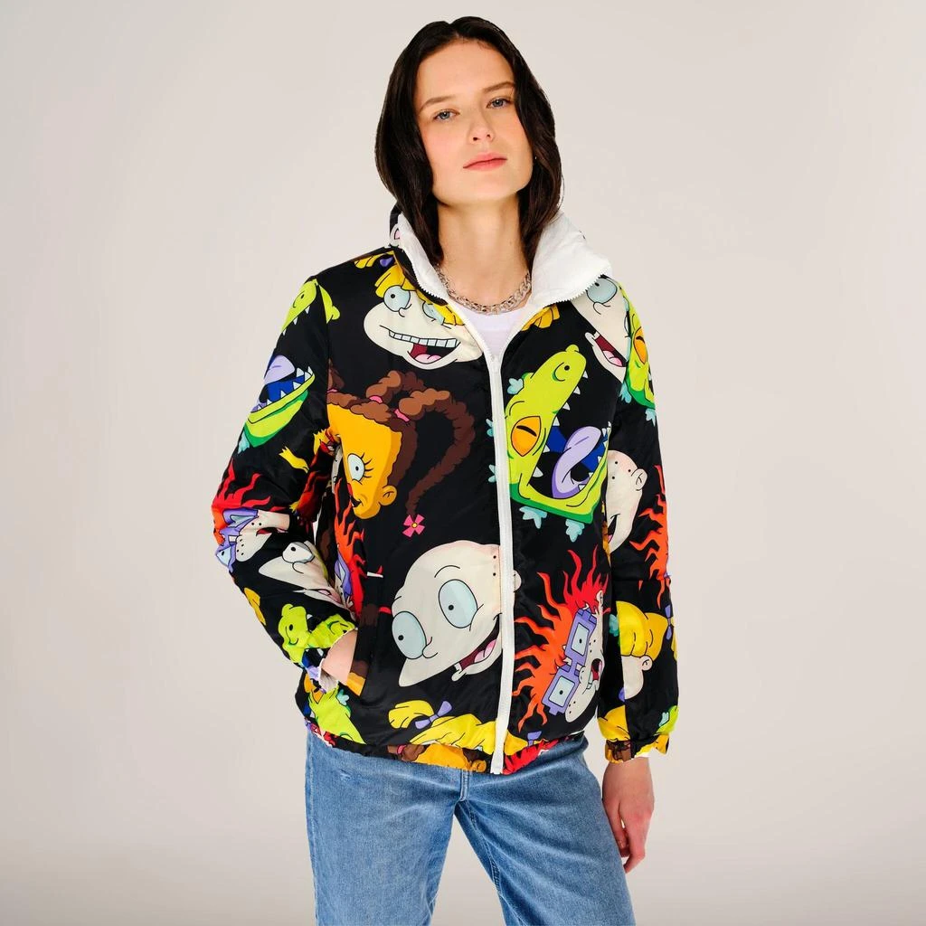 商品Members Only|Women's Rugrats Reversible Cire Puffer Jacket,价格¥294,第5张图片详细描述