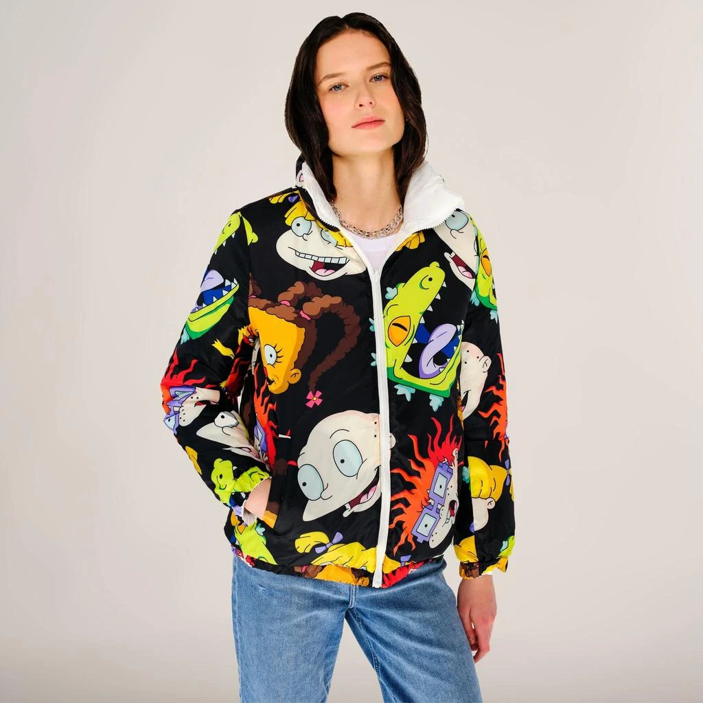 商品Members Only|Women's Rugrats Reversible Cire Puffer Jacket,价格¥276,第5张图片详细描述