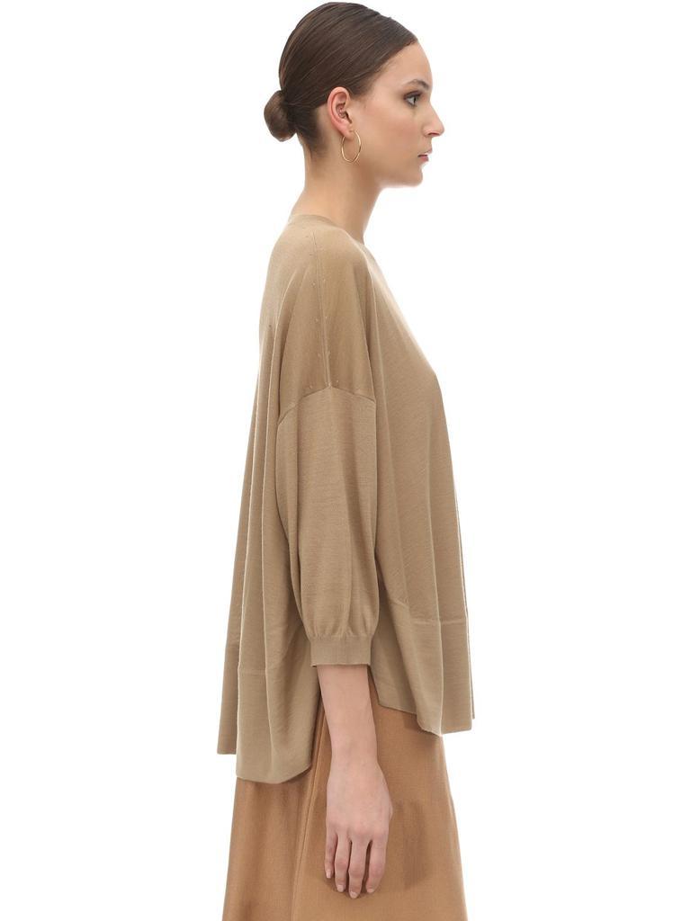 商品AGNONA|Cashmere Knit Sweater,价格¥5386,第4张图片详细描述