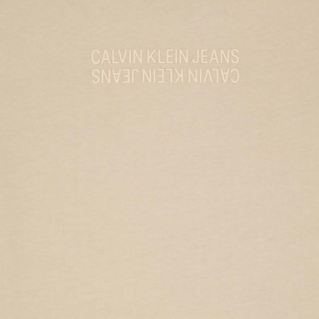 Calvin Klein Mens Grey Sustainable Institutional Tee, Size X-Large商品第3张图片规格展示