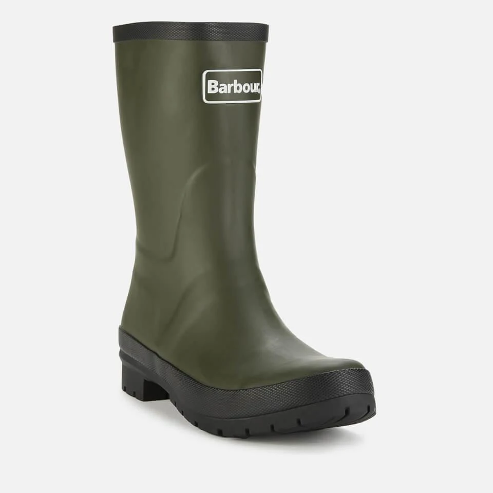 商品Barbour|BARBOUR WOMEN'S BANBURY MID WELLIES - OLIVE,价格¥491,第2张图片详细描述