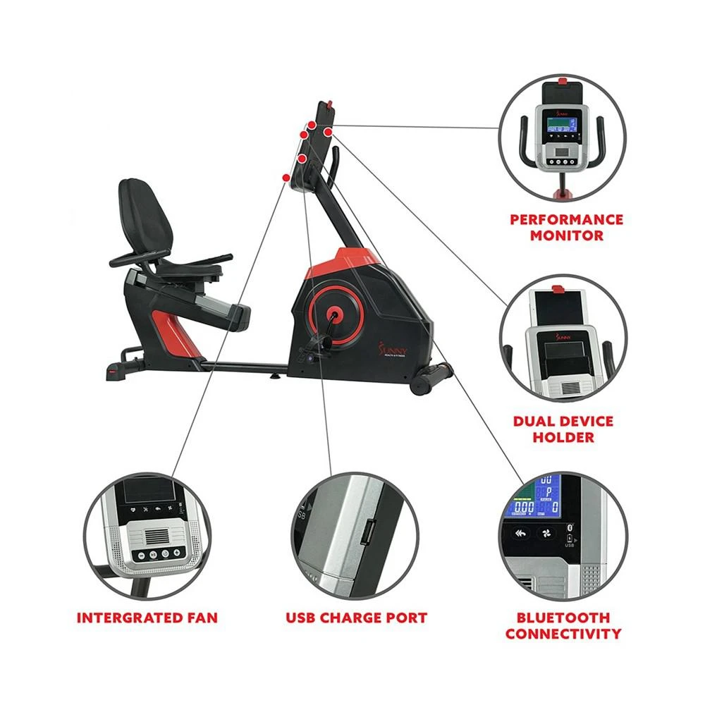 Evo Fit Cardio Recumbent Bike, Sf-Rb4954 商品