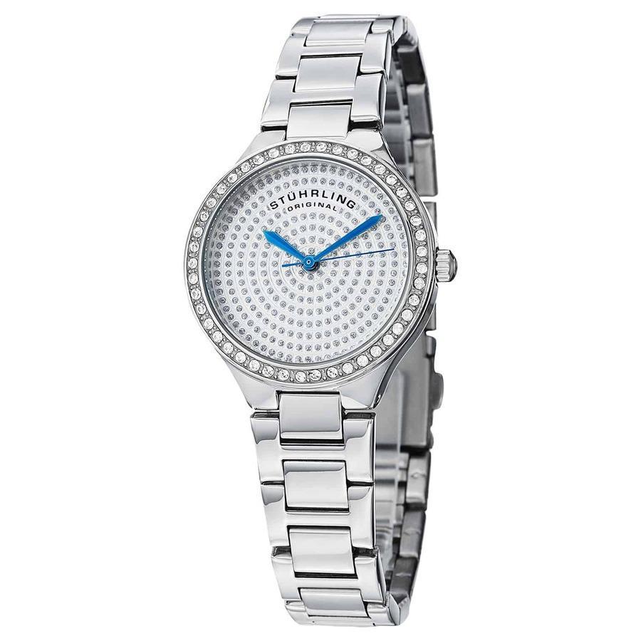 商品Stuhrling Original|Symphony Silver-tone Dial Ladies Watch M15393,价格¥922,第1张图片