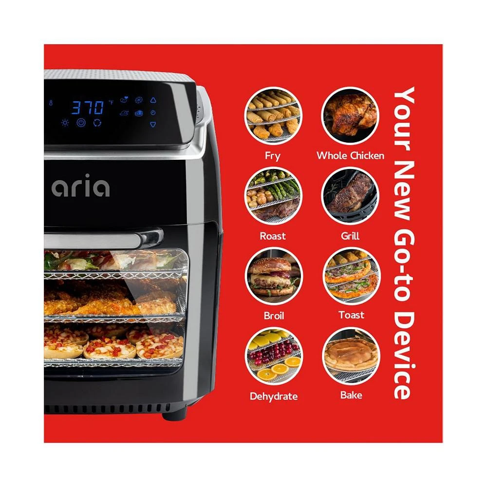 商品Aria|Modernhome 10 Quart Air Fryer Oven,价格¥852,第2张图片详细描述