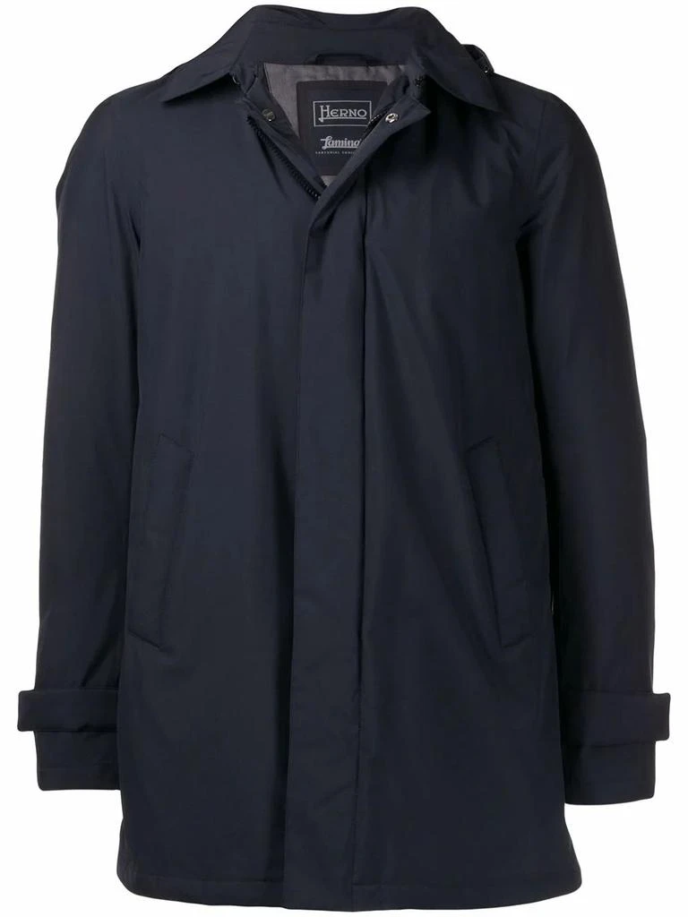 商品Herno|Herno men's blue polyester outerwear jacket,价格¥5491,第1张图片