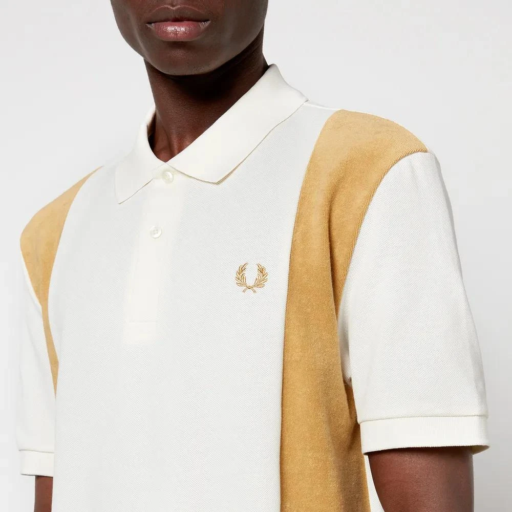 商品Fred Perry|Fred Perry Men's Towelling Panel Polo Shirt,价格¥556,第4张图片详细描述