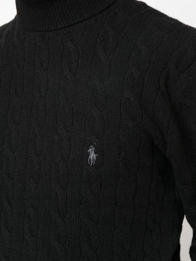 商品Ralph Lauren|Ralph Lauren Black Wool And Cashmere Pullover Jumper,价格¥1605,第3张图片详细描述