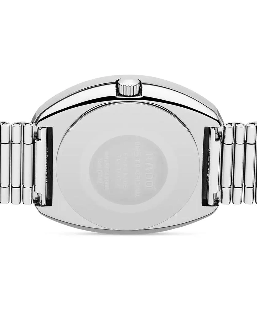 商品Rado|Original Men's Silver-Tone Stainless Steel Bracelet Watch 35mm,价格¥5236,第2张图片详细描述