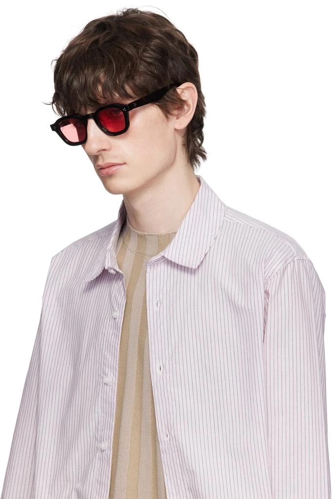 商品Akila|Brown Logos Sunglasses,价格¥1130,第4张图片详细描述