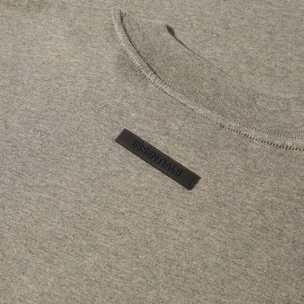 商品Essentials|Fear of God ESSENTIALS Long Sleeve Summer Core T-Shirt - Dark Heather Oatmeal,价格¥441,第4张图片详细描述