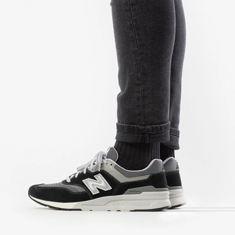 商品[国内直发] New Balance|NB 997H D宽防滑轻便 低帮跑步鞋 男女同款 黑色,价格¥661,第8张图�片详细描述