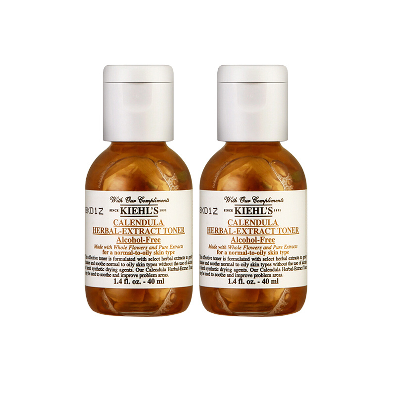 商品[国内直发] Kiehl's|科颜氏金盏花植萃爽肤水 40ml*2,价格¥106,第1张图片