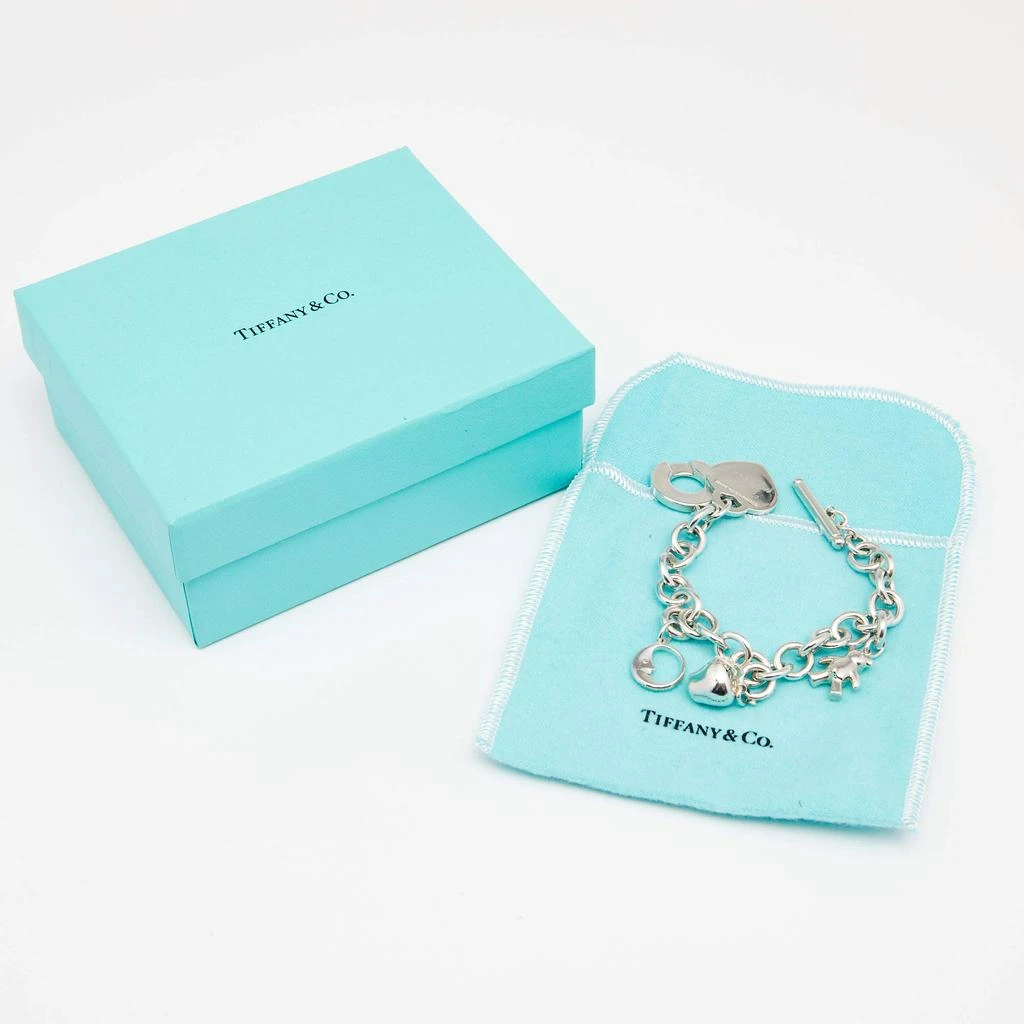 商品[二手商品] Tiffany & Co.|Tiffany & Co. Sterling Silver Please Return to Tiffany Multi Charms Toggle Bracelet,价格¥3361,第5张图片详细描述