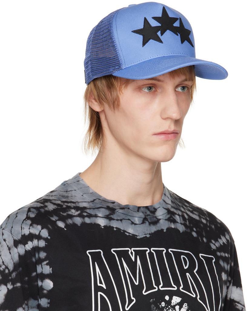 商品AMIRI|Blue Embroidered Cap,价格¥2710,第4张图片详细描述