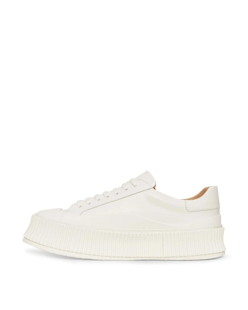 商品Jil Sander|Vulcanized Leather Sneakers White,价格¥3172,第3张图片详细描述