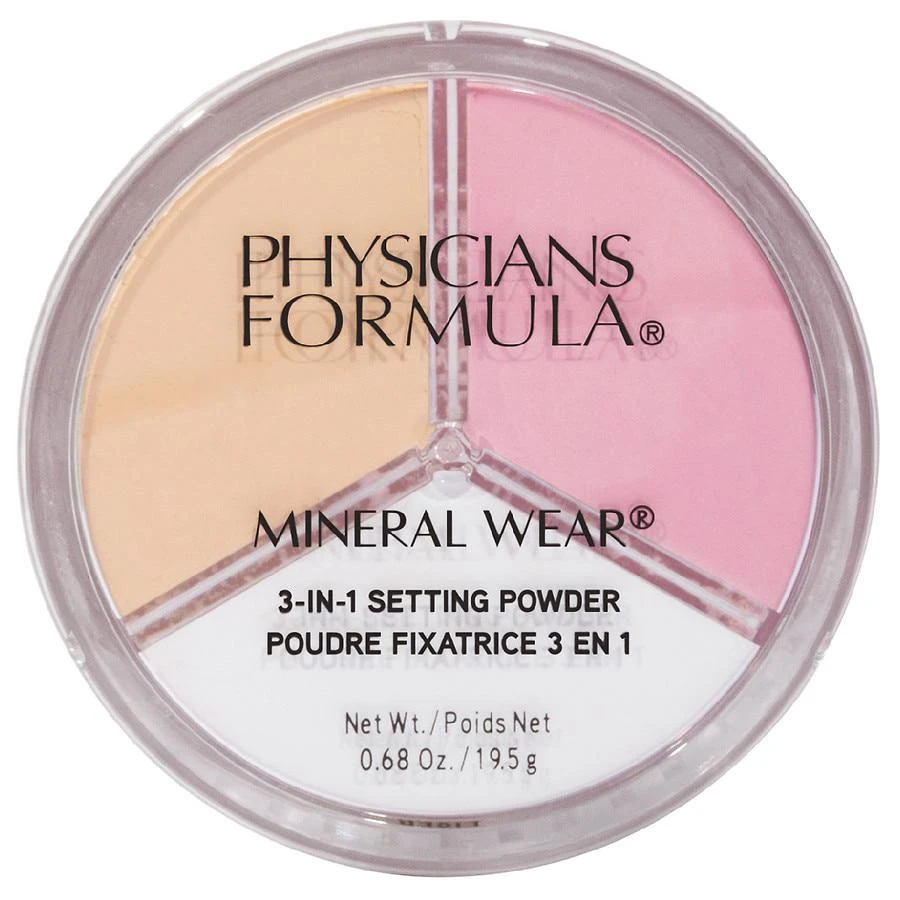 商品Physicians Formula|Mineral Wear 3-in-1 Setting Powder,价格¥136,第1张图片