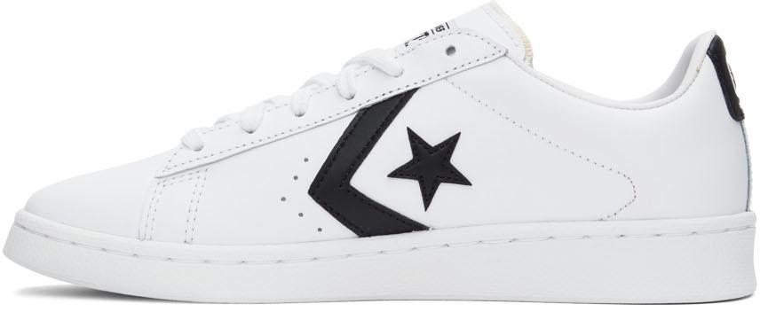 商品Converse|White Pro Leather Sneakers,价格¥576,第5张图片详细描述