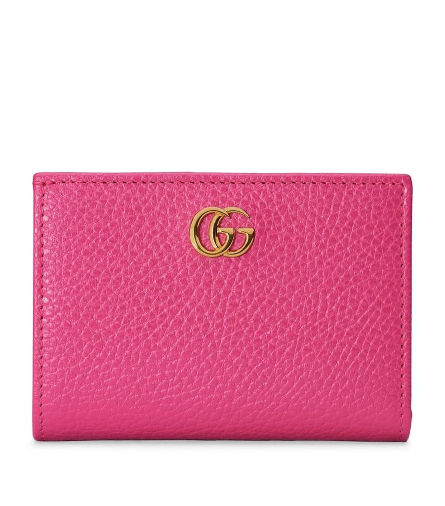 商品Gucci|Leather GG Marmont Bifold Wallet,价格¥4300,第1张图片