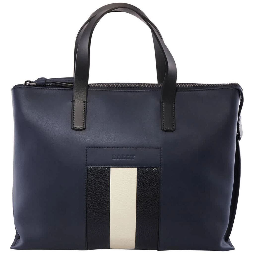 商品Bally|Bally Stripe Business Bag In Dark Navy,价格¥5894,第2张图片详细描述