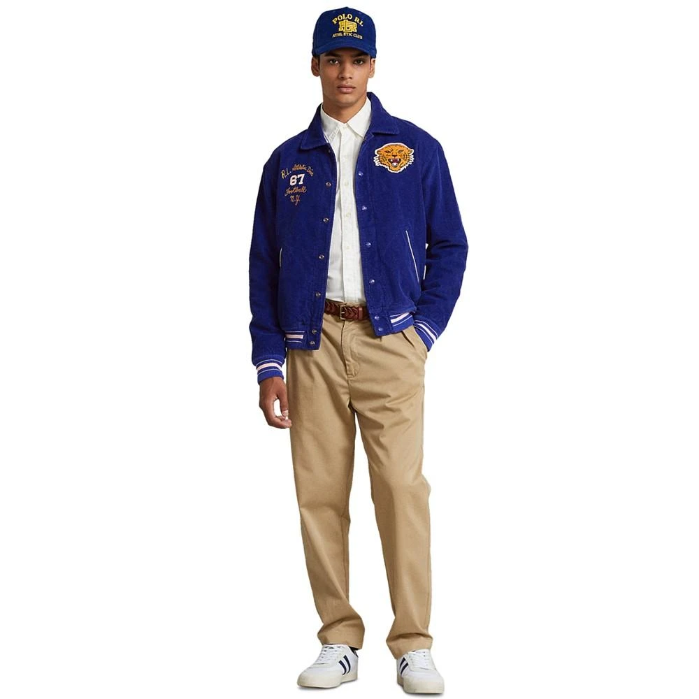 商品Ralph Lauren|Men's Corduroy Varsity-Inspired Jacket,价格¥1150,第2张图片详细描述
