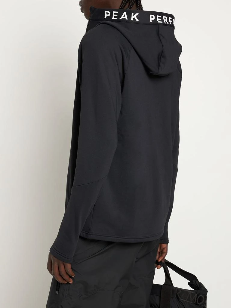 商品Peak Performance|Rider Full Zip Hood Mid-layer Sweatshirt,价格¥893,第2张图片详细描述