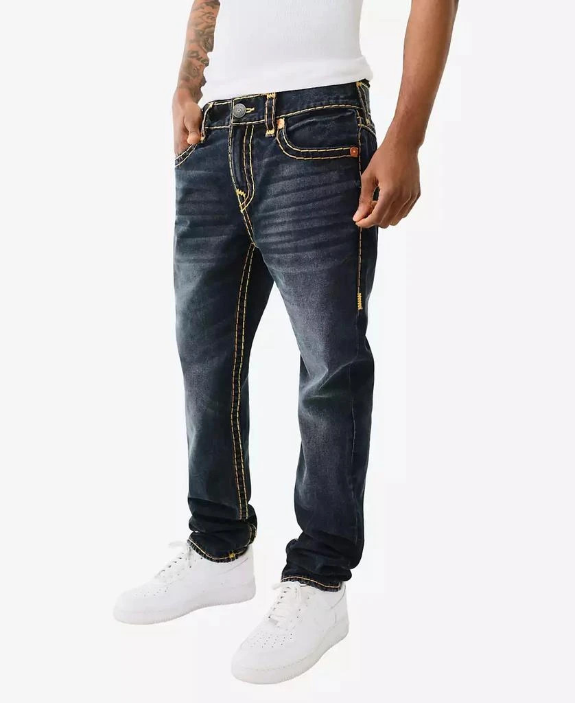 商品True Religion|Men's Rocco Skinny Super T Flap Jeans,价格¥817,第3张图片详细描述