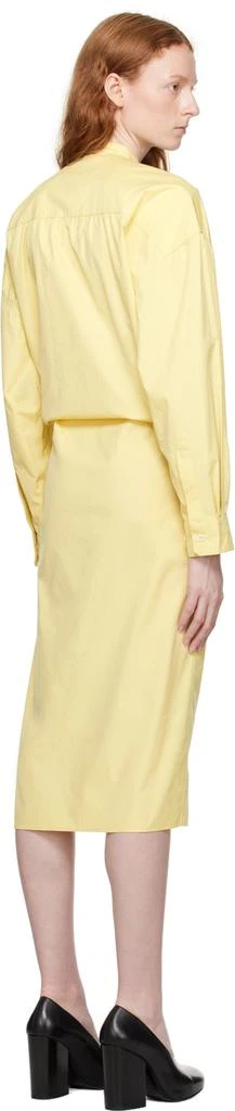 商品Lemaire|Yellow Twisted Midi Dress,价格¥1943,第3张图片详细描述