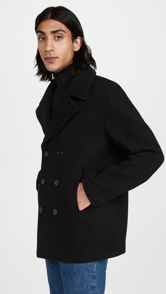 Theory Loft Wool Peacoat商品第4张图片规格展示