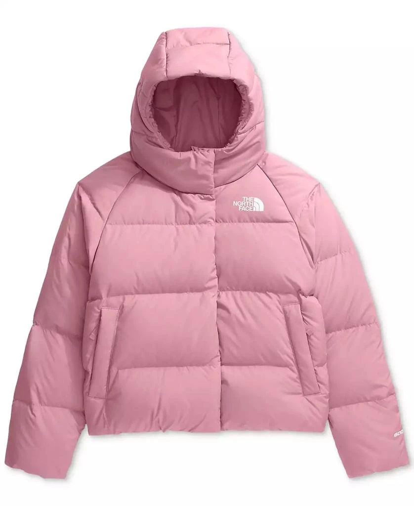 商品The North Face|Big Girls North Quilted Full-Zip Hooded Down Jacket,价格¥1157,第3张图片详细描述