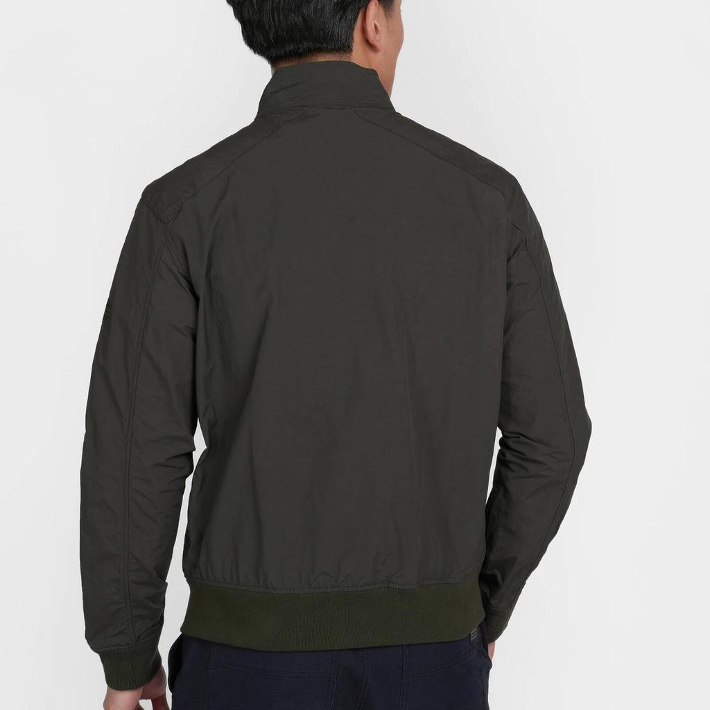 商品Barbour International|Barbour International x Steve McQueen Rectifier Harrington Casual Cotton-Blend Jacket,价格¥1492,第4张图片详细描述