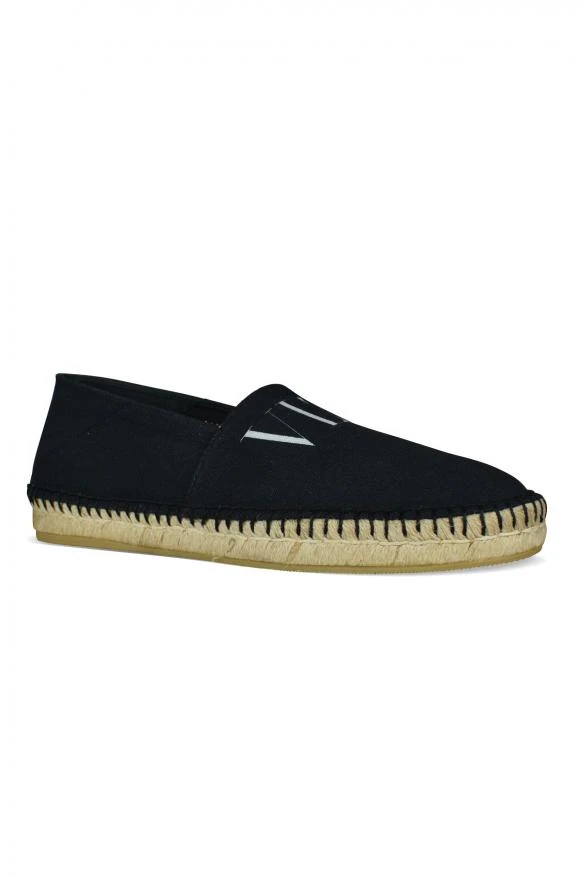 商品Valentino|Luxury shoes for men valentino garavani espadrilles in navy blue canvas,价格¥3203,第2张图片详细描述