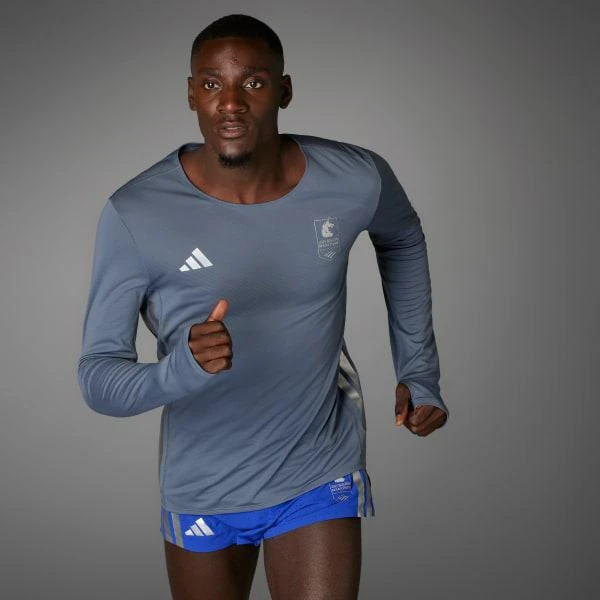 商品Adidas|Boston Marathon® 2025 Adizero Long Sleeve Tee,价格¥356,第1张图片