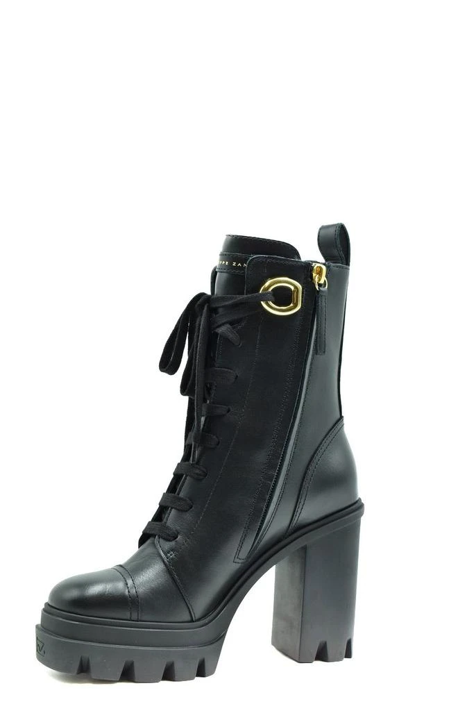 商品Giuseppe Zanotti|Giuseppe zanotti design women's black other materials boots,价格¥7881,第3张图片详细描述