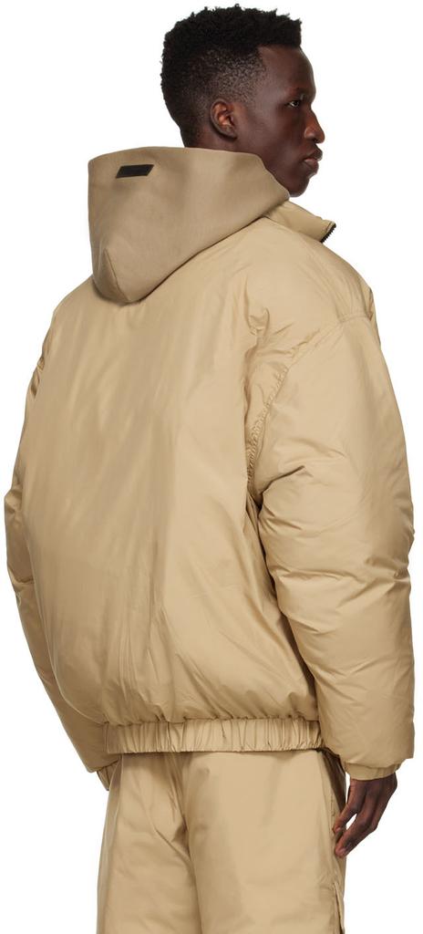 Tan Polyester Jacket商品第3张图片规格展示