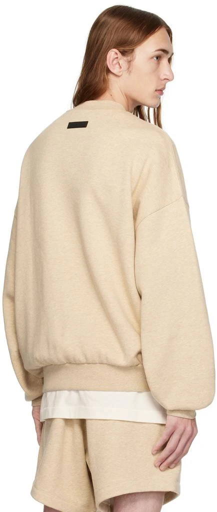 商品Essentials|Beige Crewneck Sweatshirt,价格¥697,第3张图片详细描述