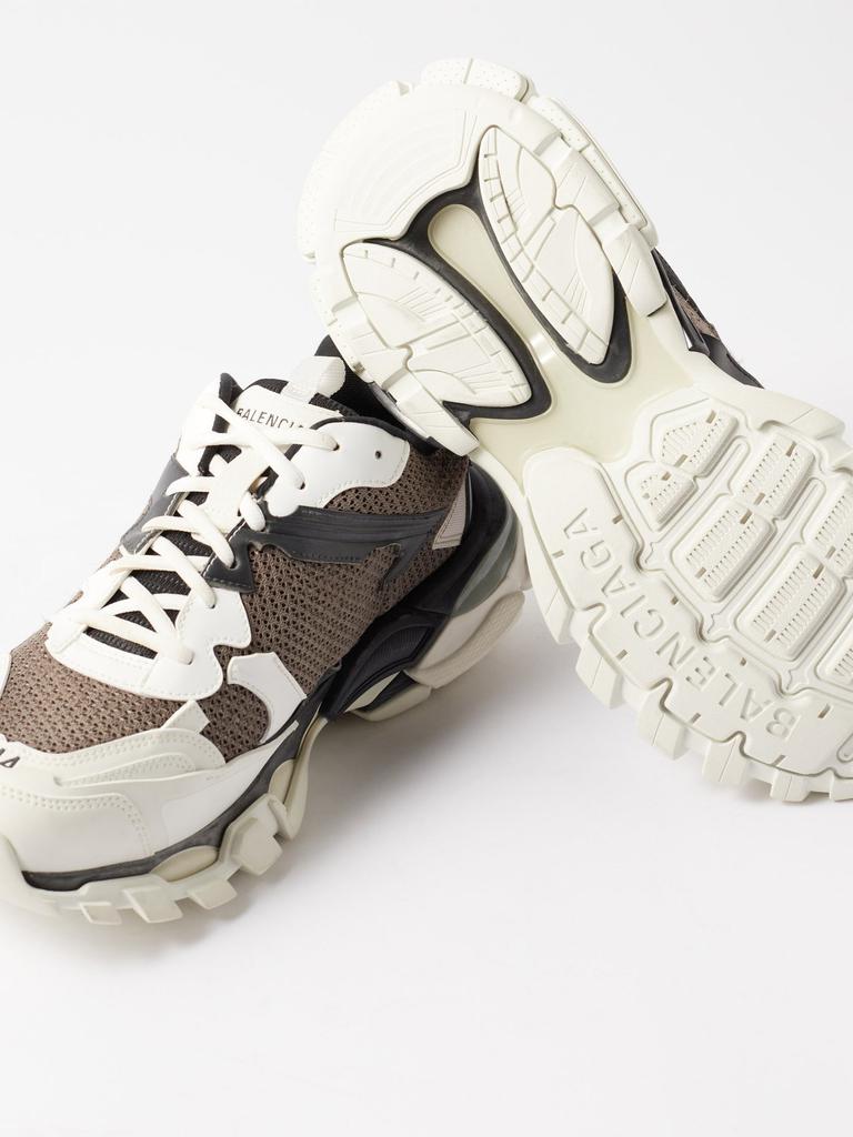 Track.3 mesh and faux-leather trainers商品第7张图片规格展示