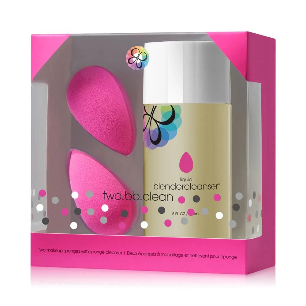 商品beautyblender|美妆蛋两只装+美妆蛋清洗液 beautyblender® pink beautyblender® duo and blendercleanser®, 5 oz,价格¥337,第2张图片详细描述