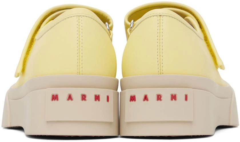 商品Marni|Yellow Pablo Mary Jane Ballerina Flats,价格¥6597,第2张图片详细描述