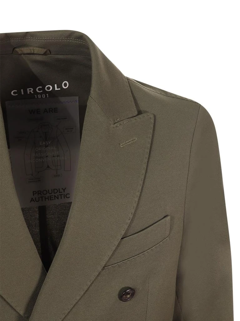 商品Circolo 1901|Double-breasted Jacket Circolo,价格¥2643,第3张图片详细描述