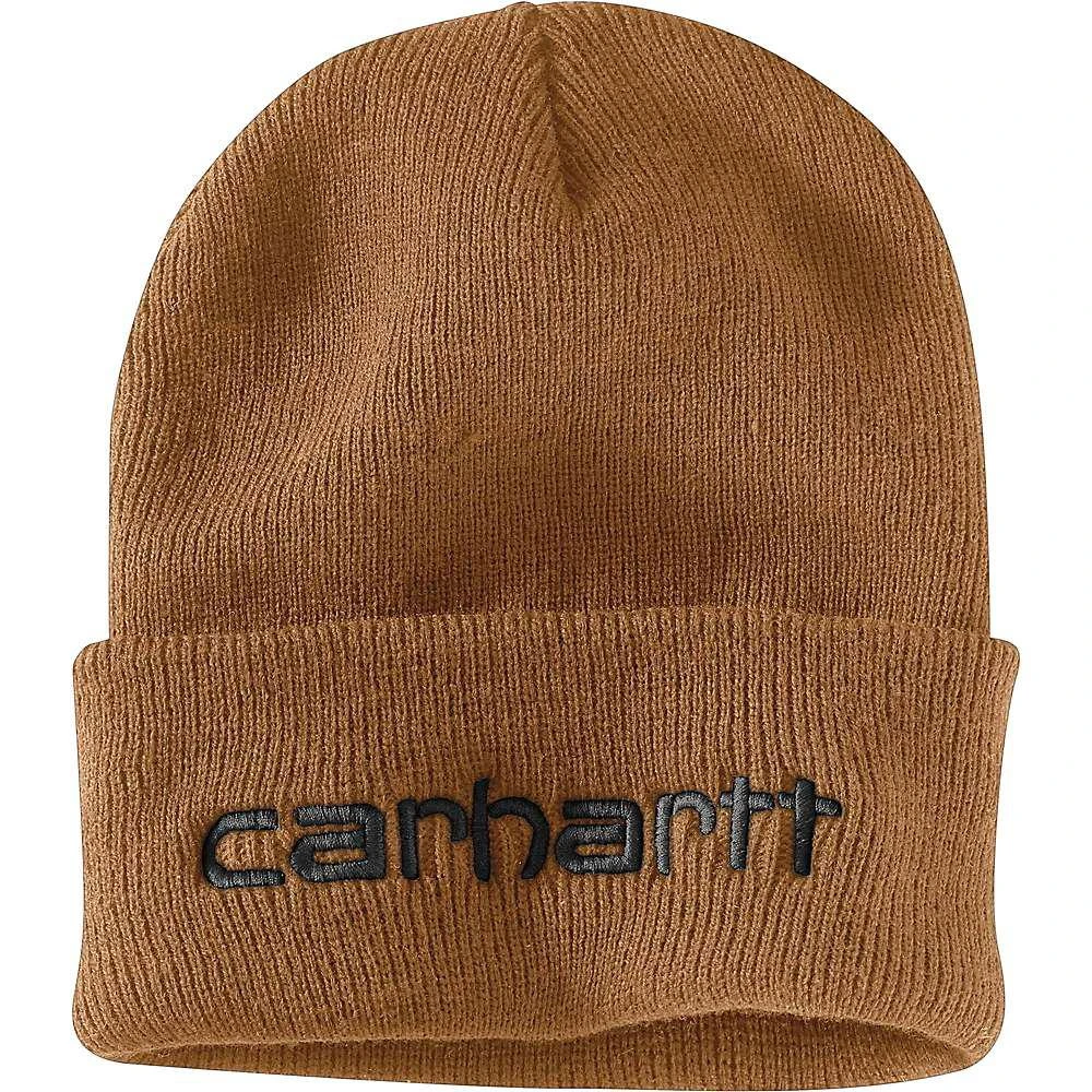 商品Carhartt|Carhartt Men's Knit Insulated Logo Graphic Cuffed Beanie,价格¥161,第1张图片
