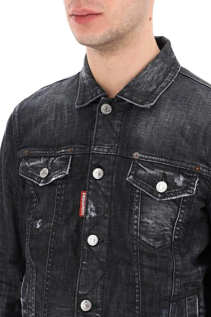 商品DSQUARED2|DAN DENIM JACKET,价格¥2060,第5张图片详细描述