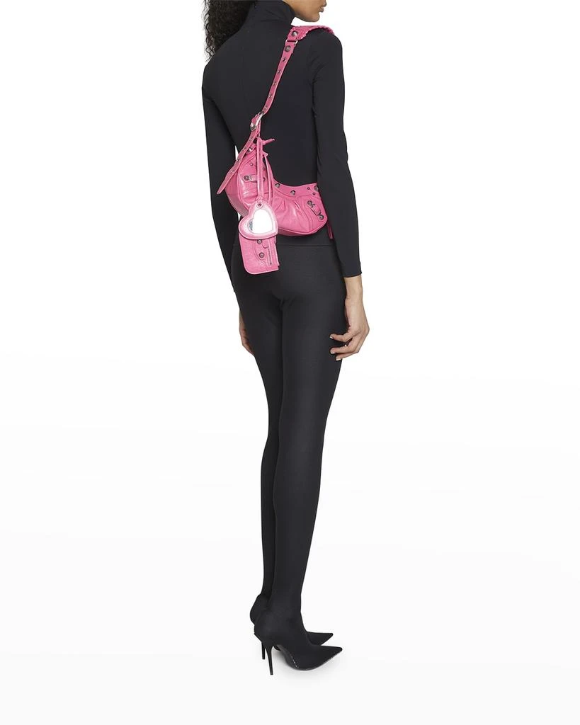 商品Balenciaga|Le Cagole XS Zip Leather Shoulder Bag,价格¥13378,第2张图片详细描述